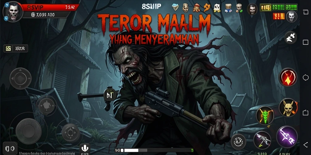 Gameplay menyeramkan dengan efek suara yang mengerikan.