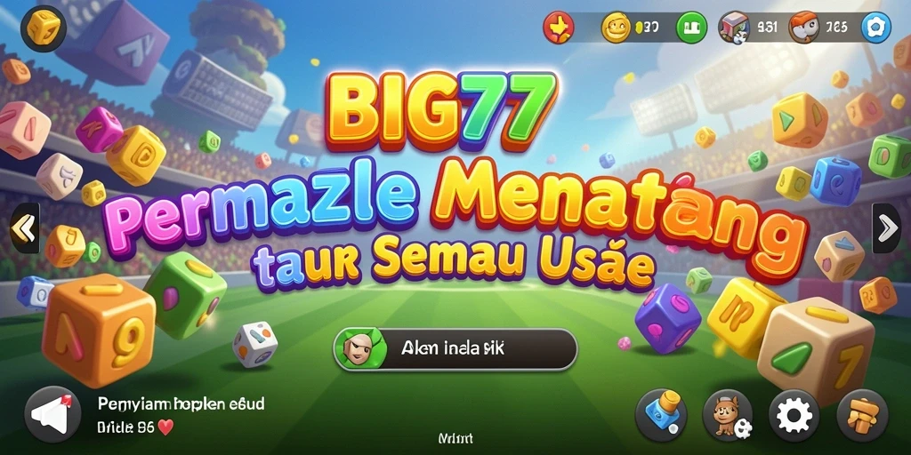 Screenshot utama BIG77 menampilkan gameplay yang mendebarkan dan penuh tantangan.