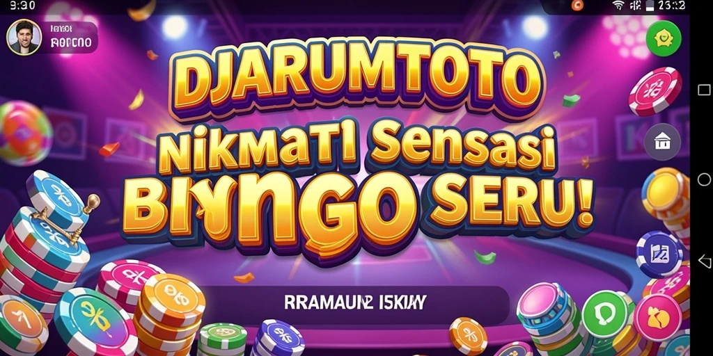 Tampilan gameplay menarik dari DJARUMTOTO dengan Bingo seru.
