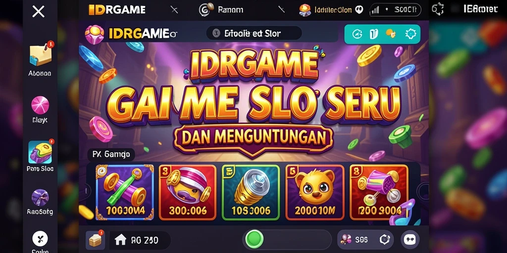 Tampilan gameplay menarik dari IDRGAME dengan efek visual menawan.