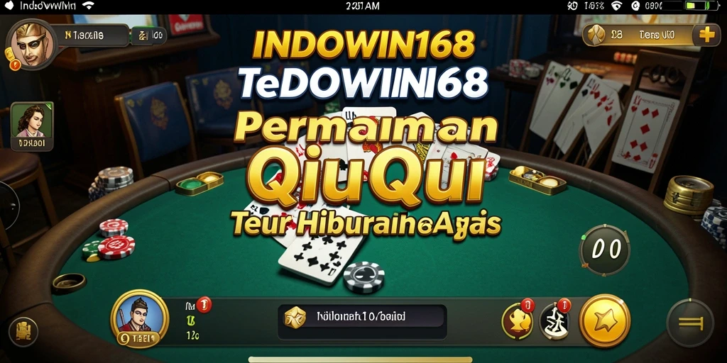 Tampilan gameplay QiuQiu yang menarik di INDOWIN168.