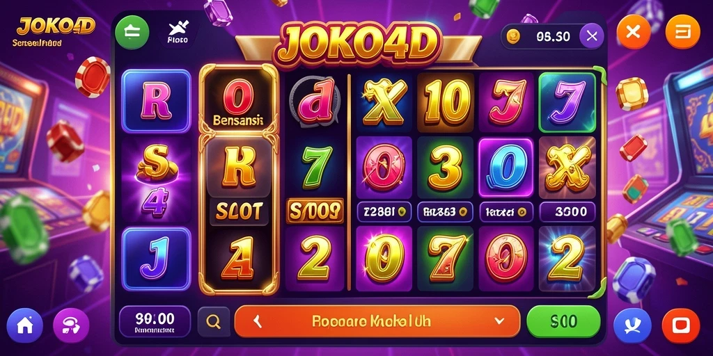 Screenshot gameplay JOKO4D menampilkan kegembiraan bermain slot.