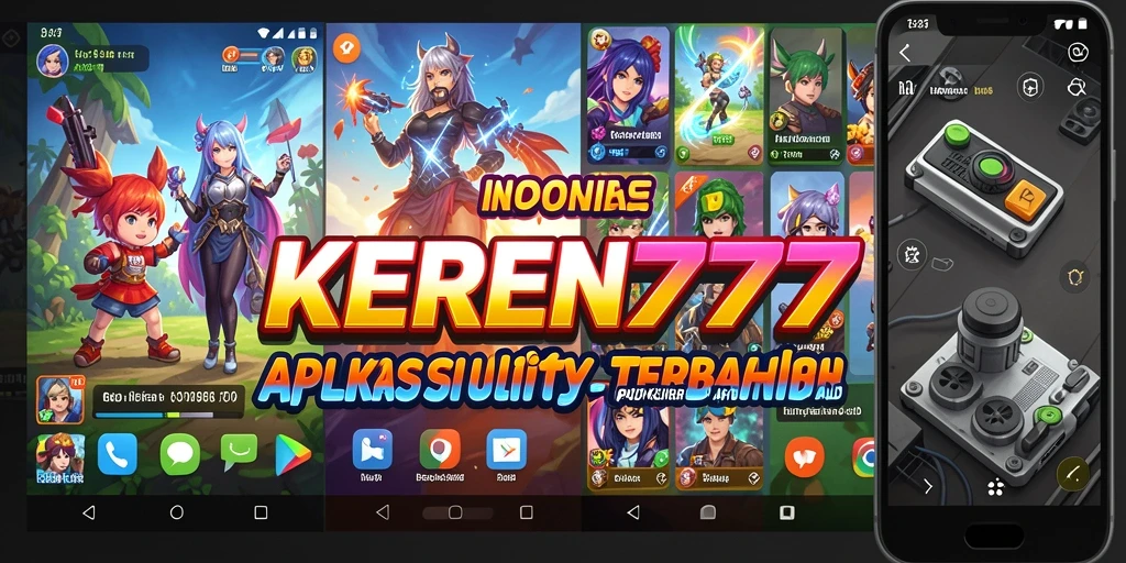 Tampilan antarmuka KEREN777 yang sederhana dan fungsional.