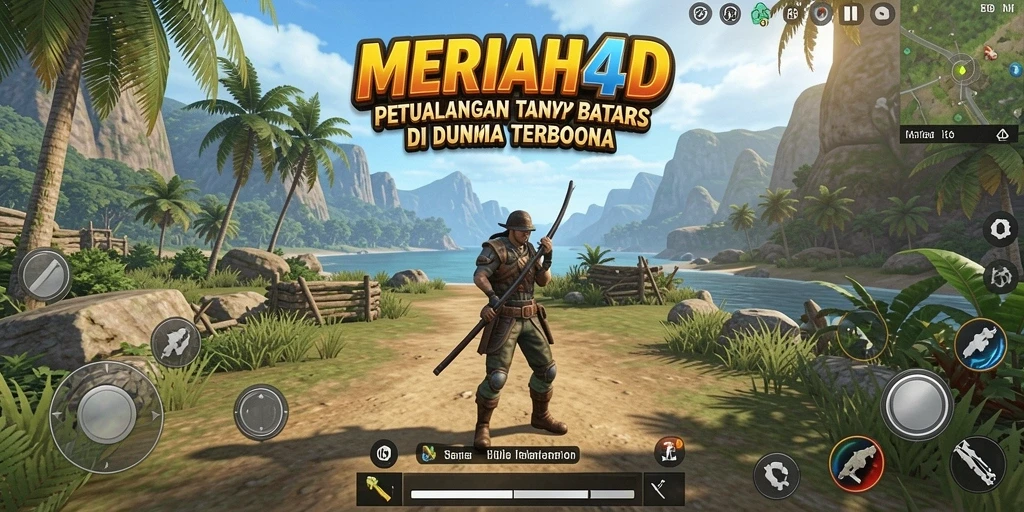 Tangkapan layar gameplay menarik dari MERIAH4D di dunia terbuka.