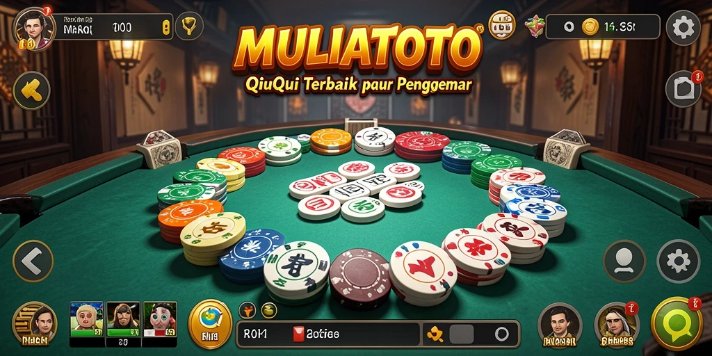 Screenshot utama gameplay QiuQiu yang seru dan menarik.