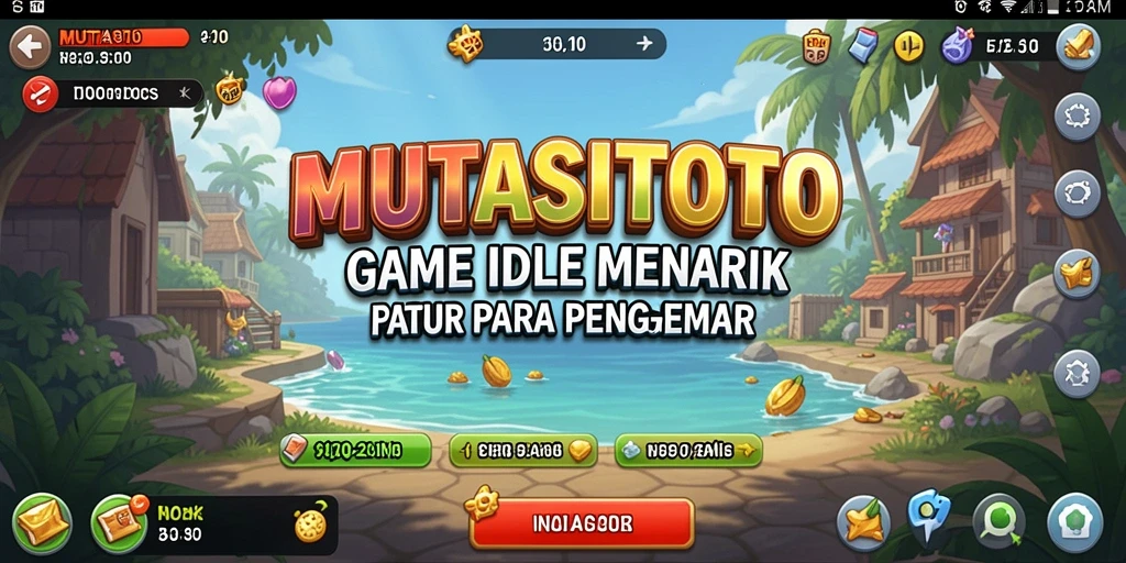Screenshot gameplay <strong>MUTASITOTO</strong> yang menampilkan pengalaman Idle yang menarik.
