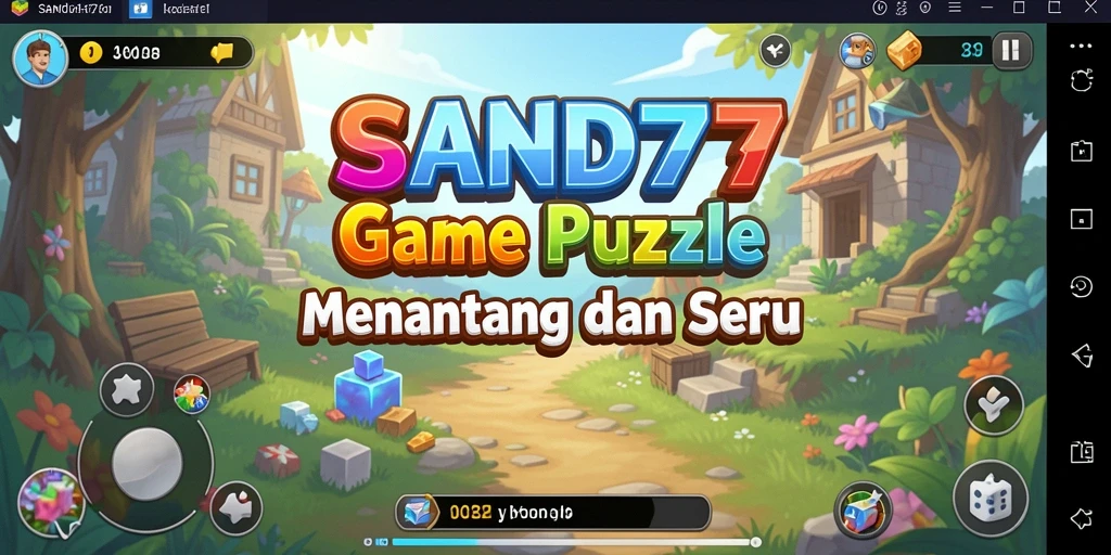 Tampilan gameplay SAND77 yang menantang dan menarik.
