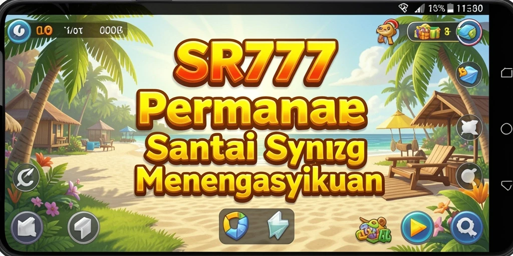 Tangkapan layar dari gameplay SR777 yang penuh warna dan menarik.