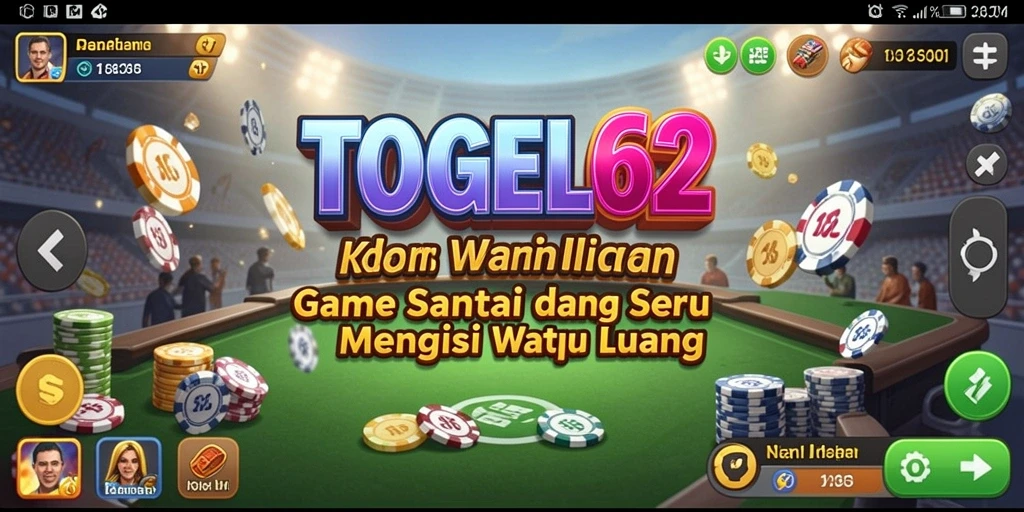 Gameplay TOGEL62 yang seru dan menyenangkan saat dimainkan.
